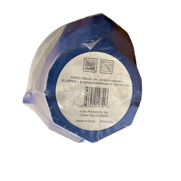 7-11 SLURPEE Brain Freeze Head Container with Glasses 2023 New Sealed - Picture 3 of 3